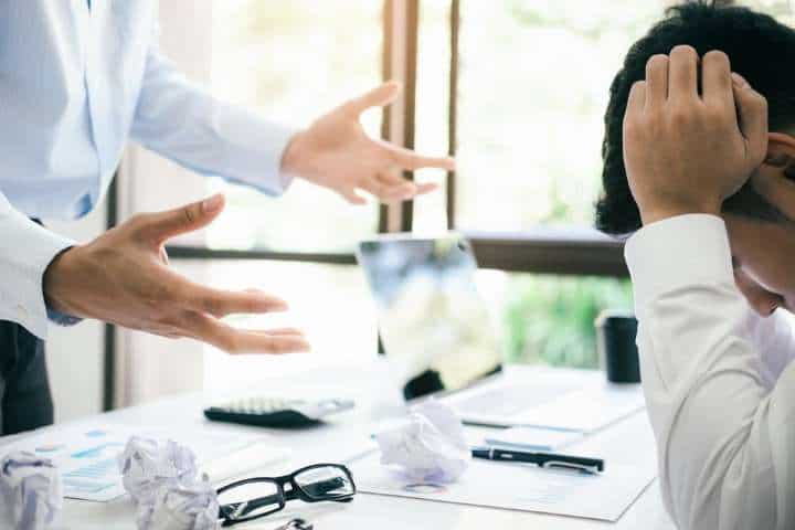 negative experiences with management